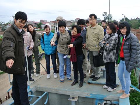 Day1: Field Visit (Craft Village in Dai Lam, wwtp)